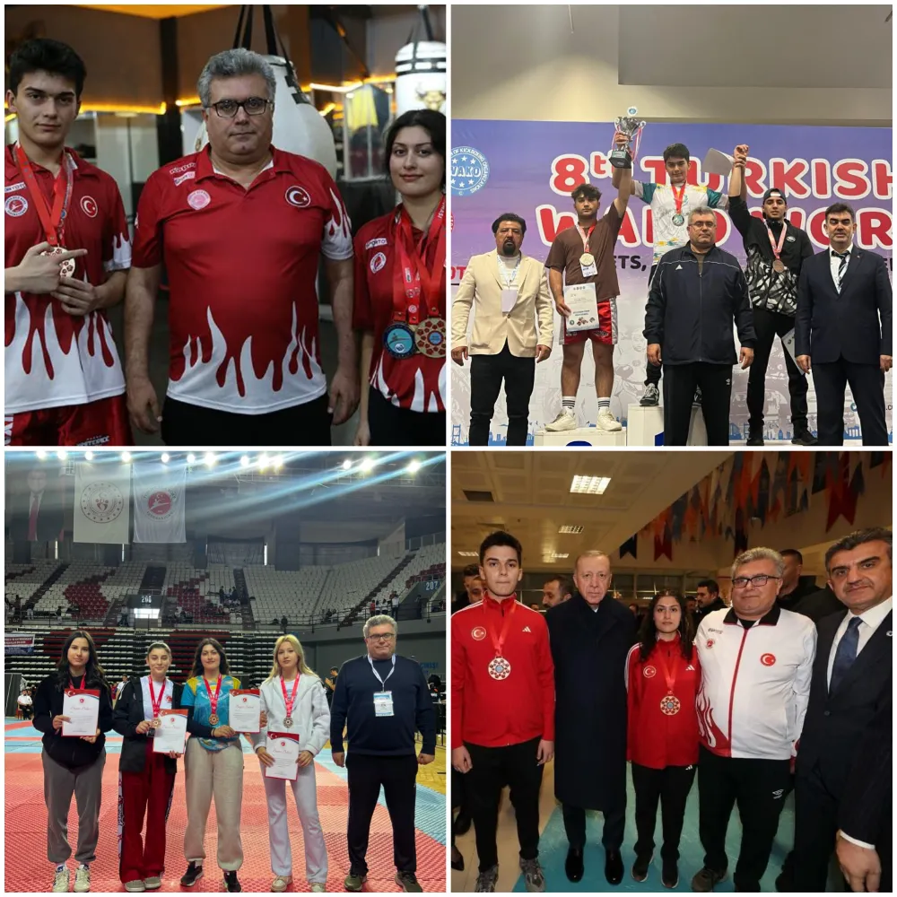 Akaltun kardeşler Kıck Boks Dünya Kupasına damgasını vurdular