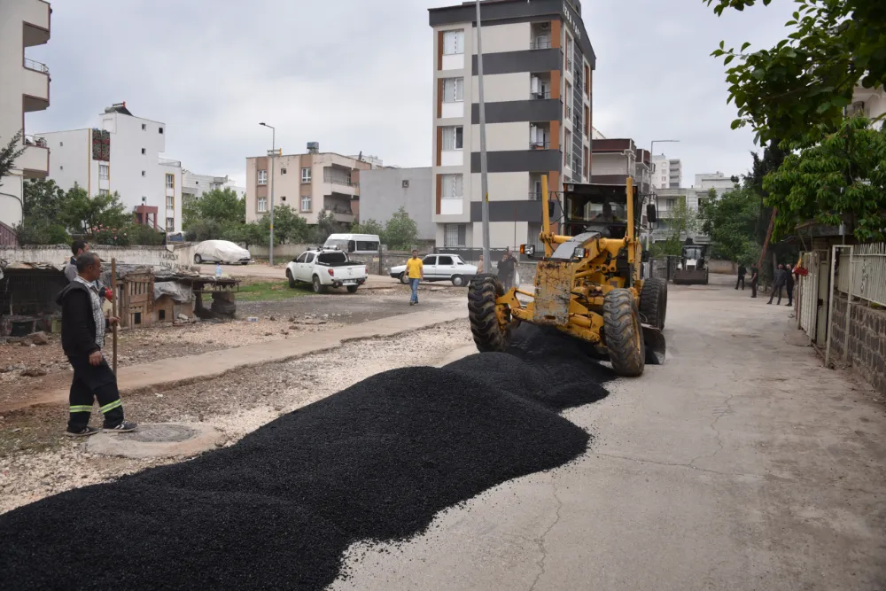 Siverek’te Üstyapı Yenileme Çalışmaları Hız Kazandı