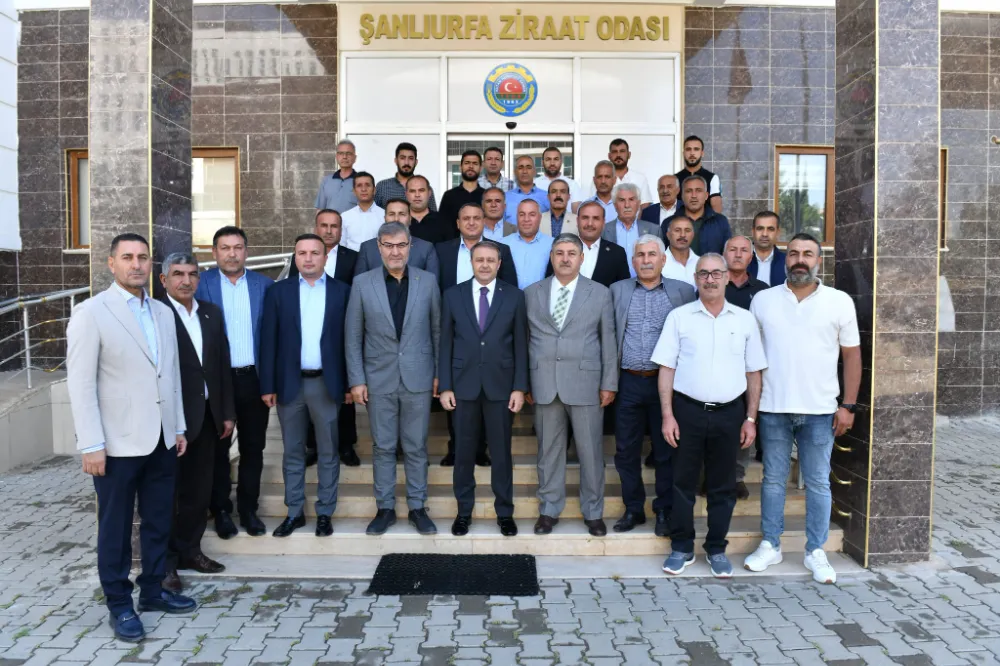 VALİ ŞILDAK, ZİRAAT ODASI VE MİMARLAR ODASINI ZİYARET ETTİ