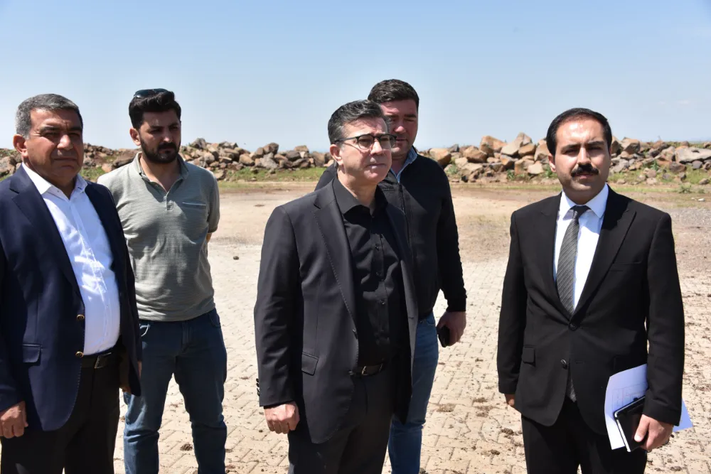 Başkan Bucak, Siverek OSB’de İncelemelerde Bulundu