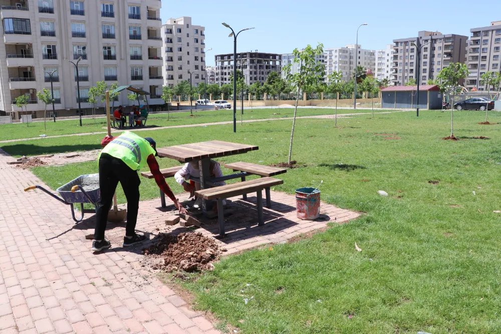 HALİLİYE’DE PARKLAR İÇİN TASARRUFLU ÜRETİM MODELİ
