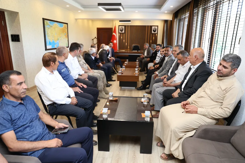 AKÇAKALE KAYMAKAMLIĞI’NDA BAYRAMLAŞMA PROGRAMI DÜZENLENDİ