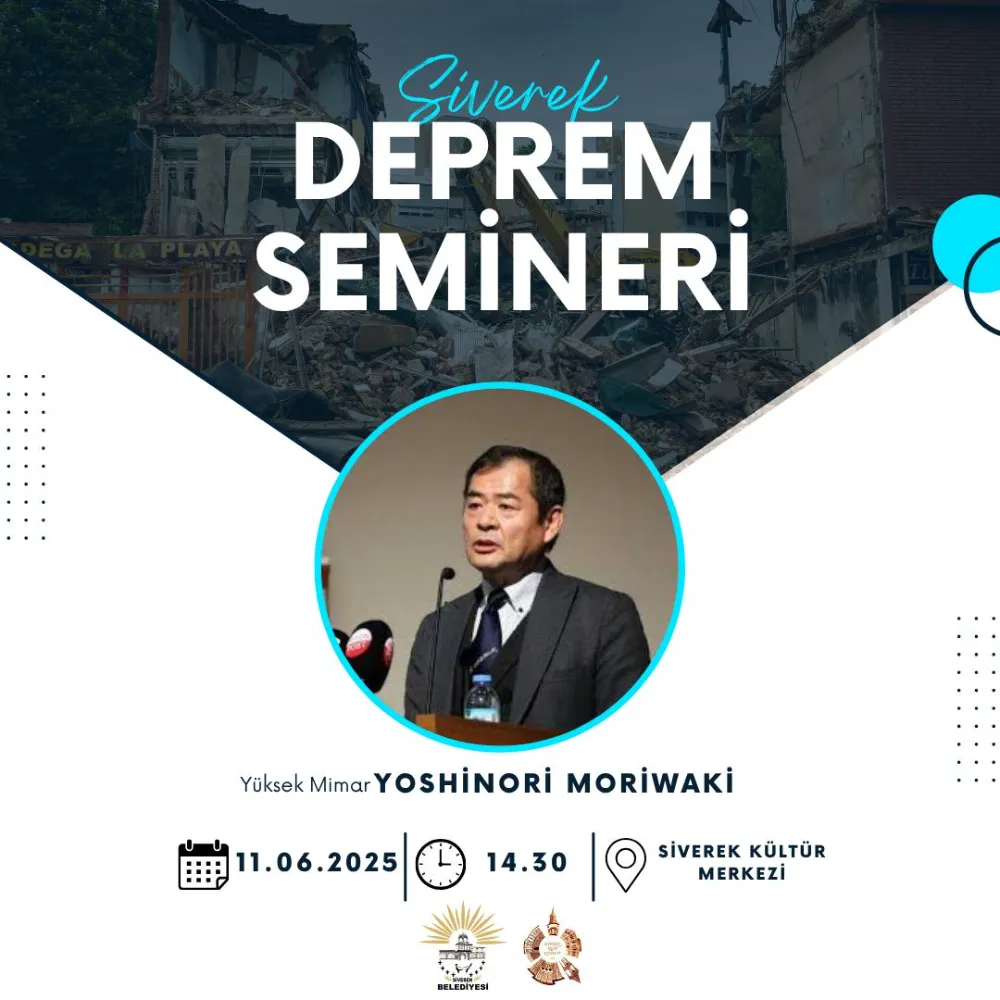 Siverek’te deprem bilinçlendirme semineri düzenlenecek