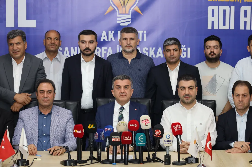 AK Parti Şanlıurfa Teşkilatından Türkiye Yüzyılı Vurgusu