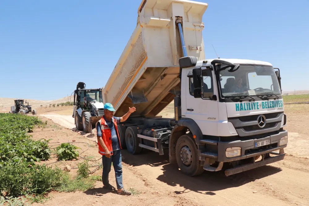 HALİLİYE BELEDİYESİ’NDEN MEHMETÇİK MAHALLESİ’NE ÜSTYAPI HAMLESİ