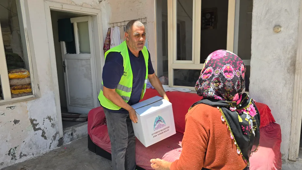 EYYÜBİYE’DE 2000 HANEYE DESTEK