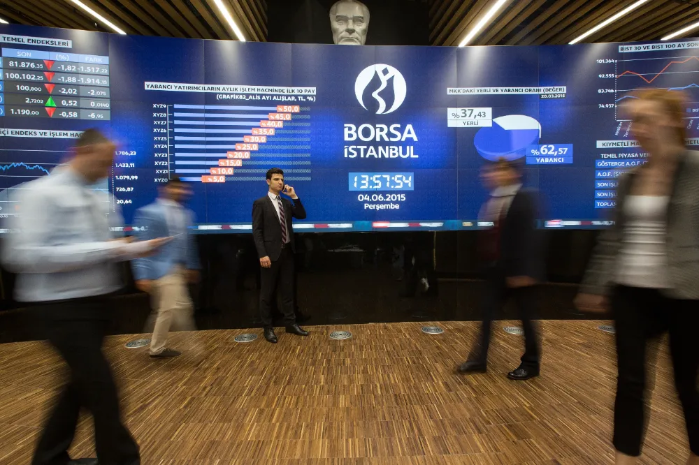 BORSA GÜNE DÜŞÜŞLE BAŞLADI