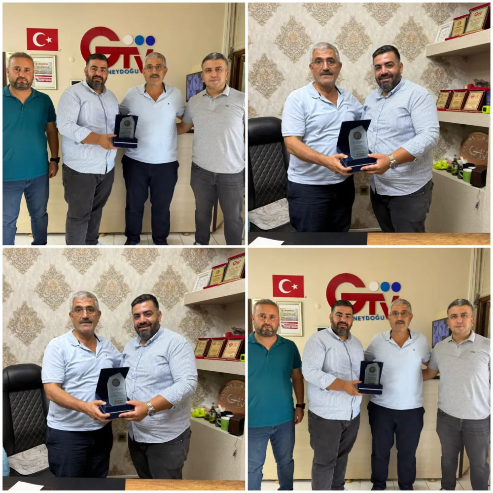 GÜNEŞİN ÇOCUKLARI SPOR KULÜBÜ’NDEN GÜNEYDOĞU TV’YE ZİYARET