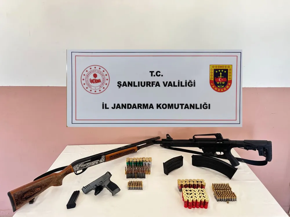 ŞANLIURFA’DA SİLAH KAÇAKÇILIĞI OPERASYONU: 1 GÖZALTI