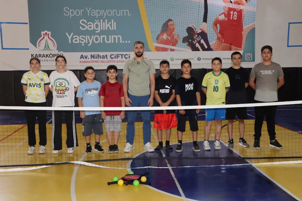 YENİ NESİL SPOR PİCKLEBALL KARAKÖPRÜ’DE GENÇLERLE BULUŞTU
