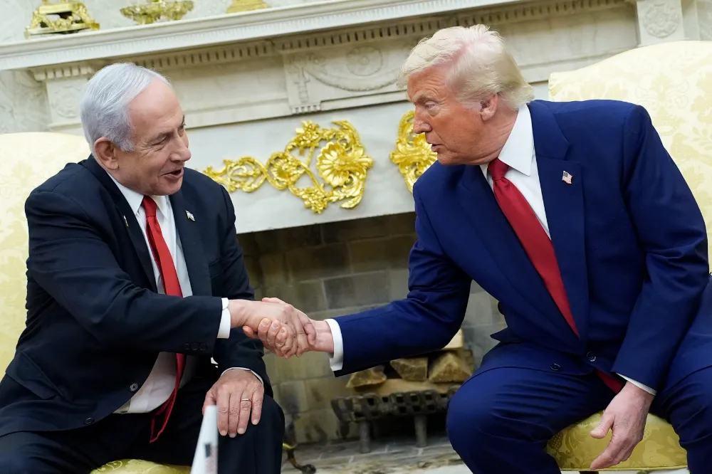TRUMP VE NETANYAHU 29 EYLÜL