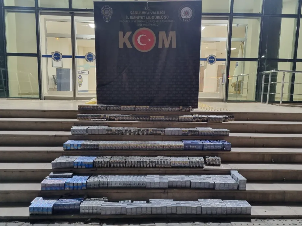 ŞANLIURFA’DA KAÇAKÇILIK OPERASYONLARINDA 2 TUTUKLAMA