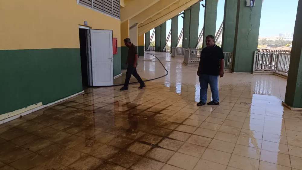 11 Nisan Stadyumu’nda Eksikler Giderildi, Temizlik Çalışmaları Tamamlandı