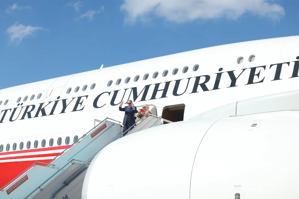 CUMHURBAŞKANI ERDOĞAN BM GENEL KURULU İÇİN AMERİKA