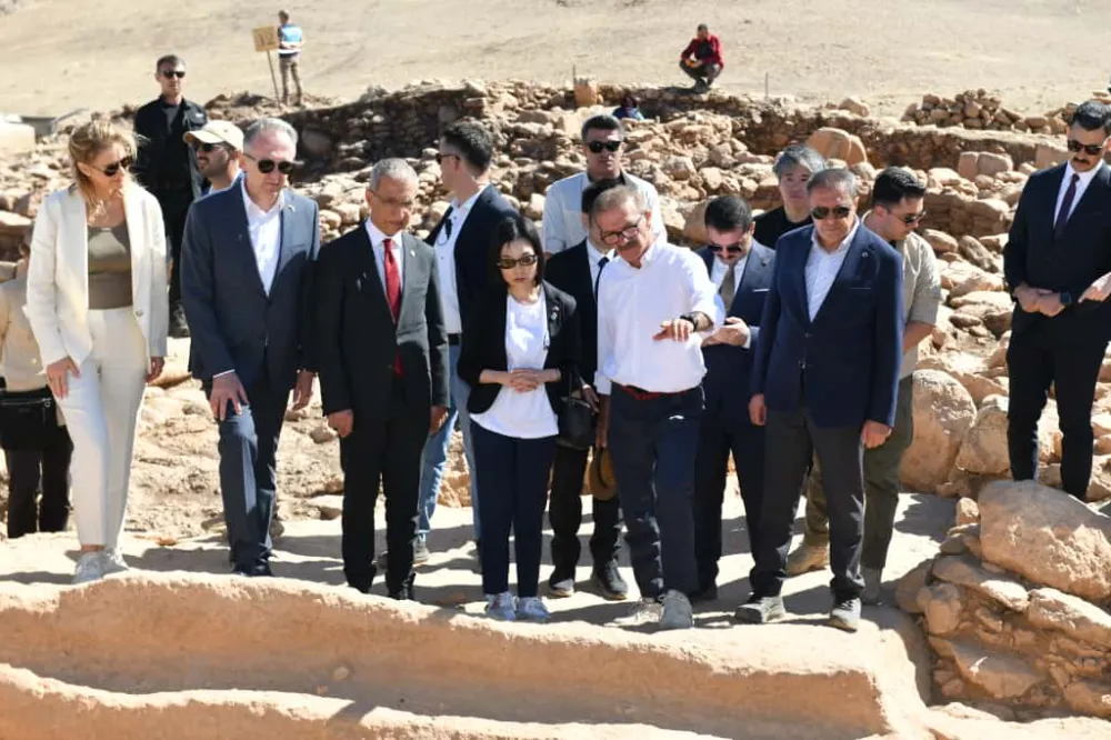 VALİ ŞILDAK JAPON PRENSESE ŞANLIURFA’YI ANLATTI