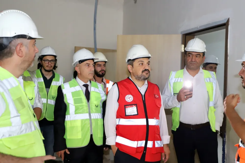 Şanlıurfa Şehir Hastanesi’nde İnceleme ve Denetim