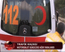 TRAFİK KAZASI 1 ÖLÜ 1YARALI (VİDEO)