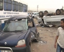 Urfa`da Kaza: 1 Ölü 5 Yaralı