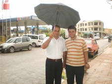 Ceylanpınar`a Mevsimin İlk Yağmuru Yağdı