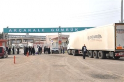Suriye`ye 12 Tır Un Yardımı Yapıldı