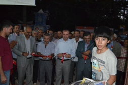 AKP HİLVAN?DA YENİ BİNASININ AÇILIŞ TÖRENİNE GERÇEKLEŞTİRDİ