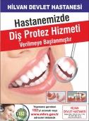 HİLVAN DEVLET HASTANESİ DİŞ PROTEZ HİZMETİ VERİLMEYE BAŞLADI