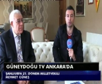 MEHMET GÜNEŞ GÜNEYDOĞU TV`YE KONUŞTU