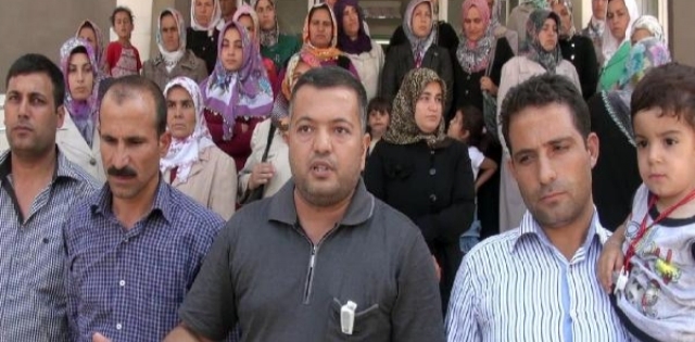 Şanlıurfa`da Öğrenci Velilerinden Eylem
