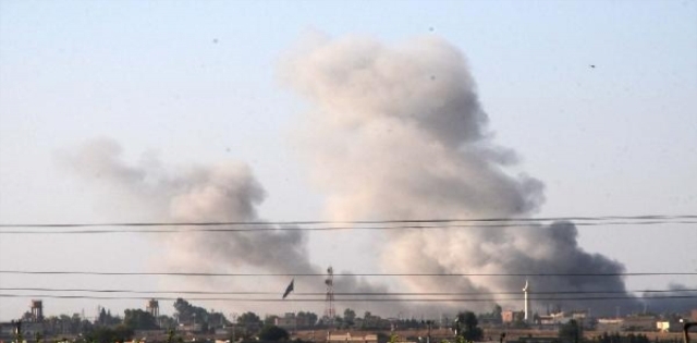 Savaş Uçakları Telabyad`ı İyine Bombaladı