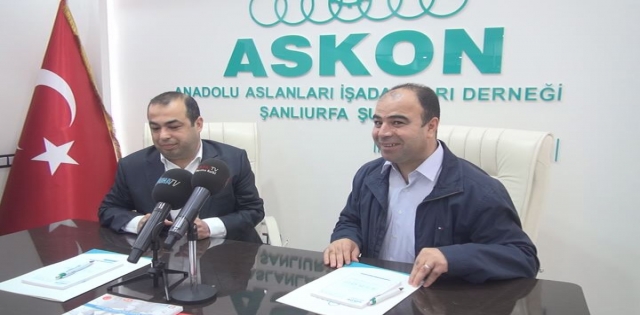ÇİFTÇİ ASKON?U ZİYARET ETTİ