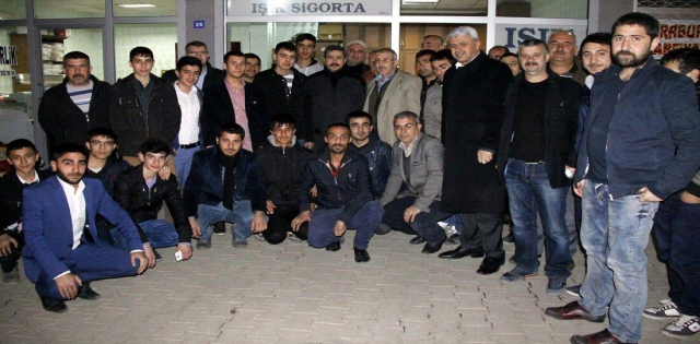 FATİH MEHMET BUCAK?A DESTEKLER DEVAM EDİYOR