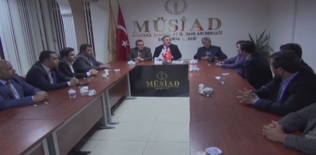 BEYAZGÜL?DEN MÜSİAD`A ZİYARET 