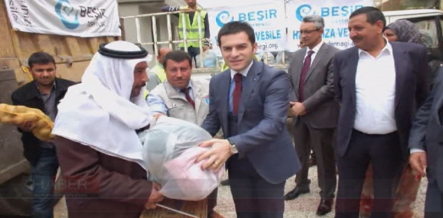 HARRAN?DA BİN SURİYELİ AİLEYE YARDIM YAPILDI
