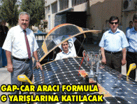 GAP-CAR ARACI FORMULA G YARIŞLARINA KATILACAK