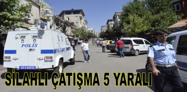 Siverek?te Silahlı Çatışma 1 Ölü, 4 Yaralı 