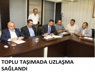 Belediye ve Dolmuşçular Anlaştı