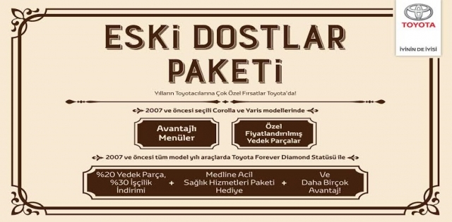 "Eski Dostlar" İçin Kaçırılmayacak Fırsatlar