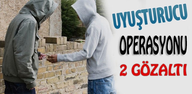 Şanlıurfa`da Uyuşturucu Operasyonu: 2 Gözaltı
