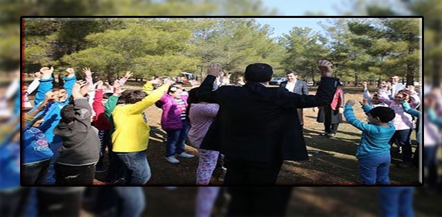 Başkan Baydilli Öğrencilerle Ormanı Temizledi