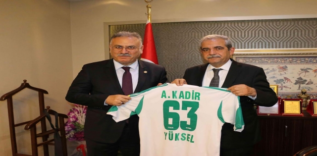 MİLLETVEKİLİ YÜKSEL`DEN BAŞKAN DEMİRKOL`A ZİYARET