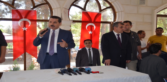 BAKAN ÇELİK ŞANLIURFA`da 
