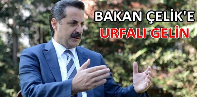 Bakan Çelik`e Urfalı Gelin 