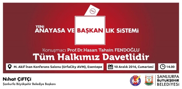 BAŞKANLIK SİSTEMİ KONFERANSINA DAVET