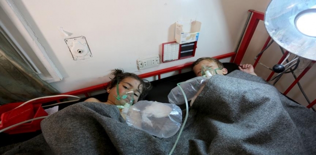 Rejim uçaklarından İdlib`e klor gazlı saldırı: 43 ölü