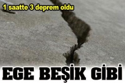 İzmir`de deprem