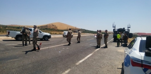 Şanlıurfa`da trafik kazası: 2 yaralı