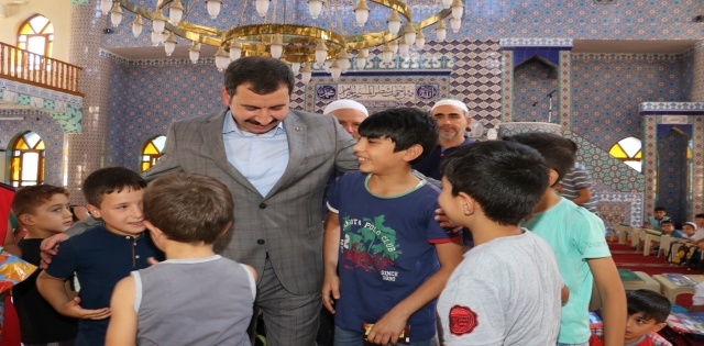BAŞKAN BAYDİLLİ?DEN KURAN KURSUNA ZİYARET 