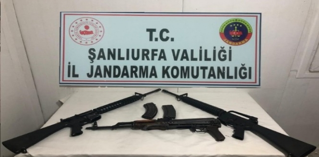 Şanlıurfa`da silah kaçakçılığı operasyonu