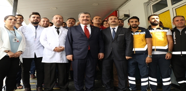 Sağlık Bakanı Koca Ceylanpınar`da