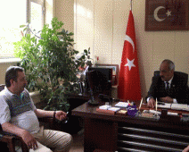 BAKAN ÇELİK`İN KARDEŞİ HİLVAN İLÇESİNDE